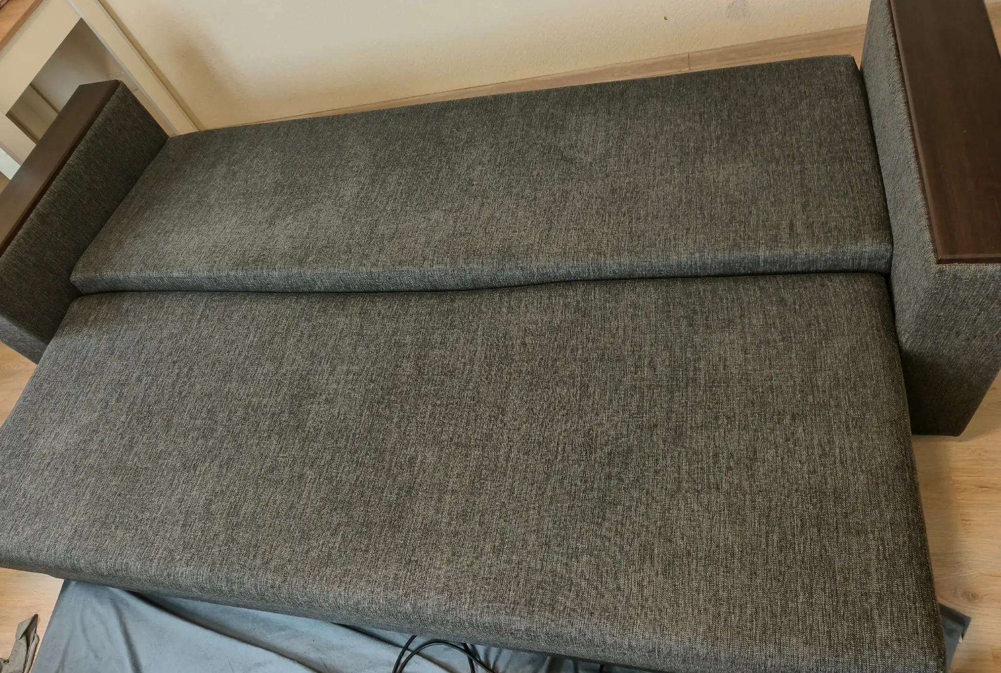 Sauberes Sofa nach Polsterreinigung in Mönchengladbach